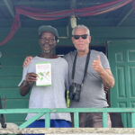 Wayne with Ian "Bolt" Alkins at Woodbourne in 2022. (Photo by Lisa Sorenson)